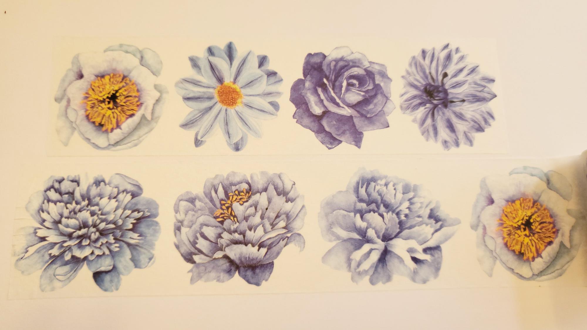 Design Washi Tape Blumen